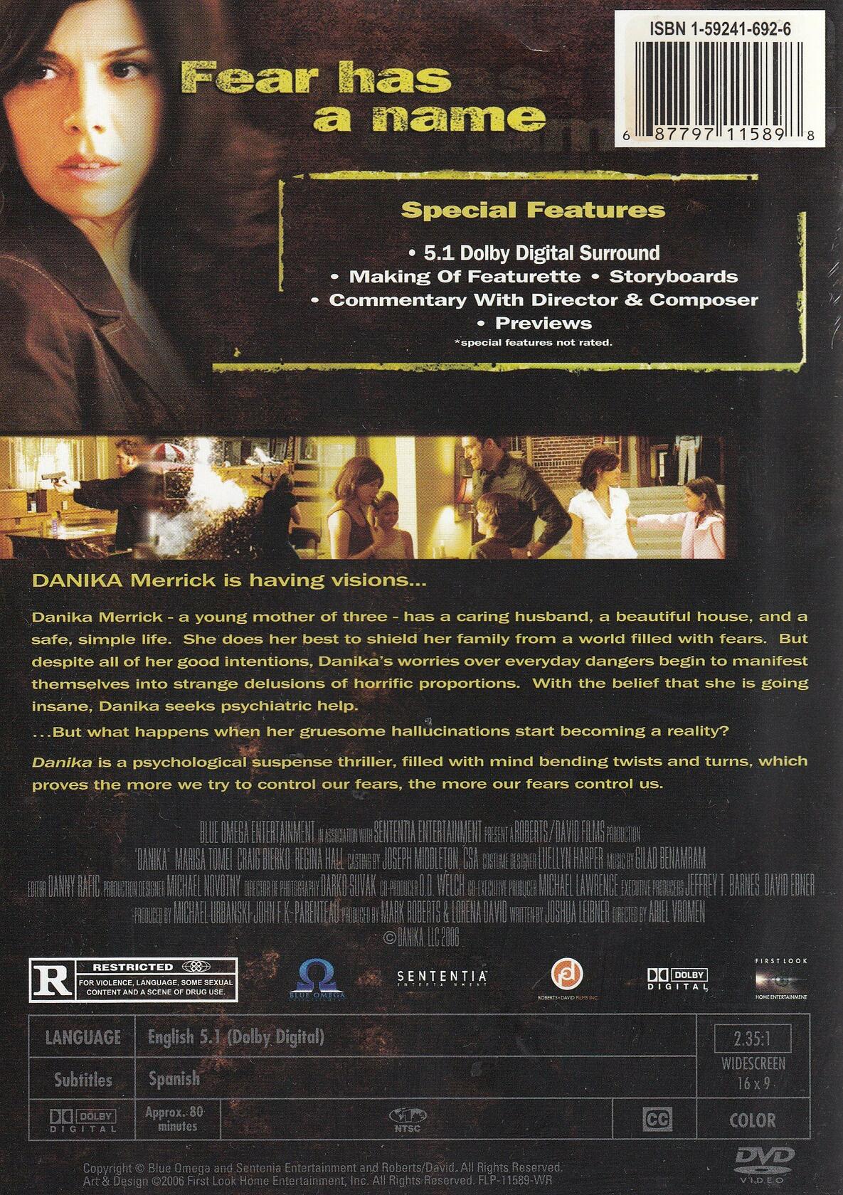Danika [DVD] - Very Good
