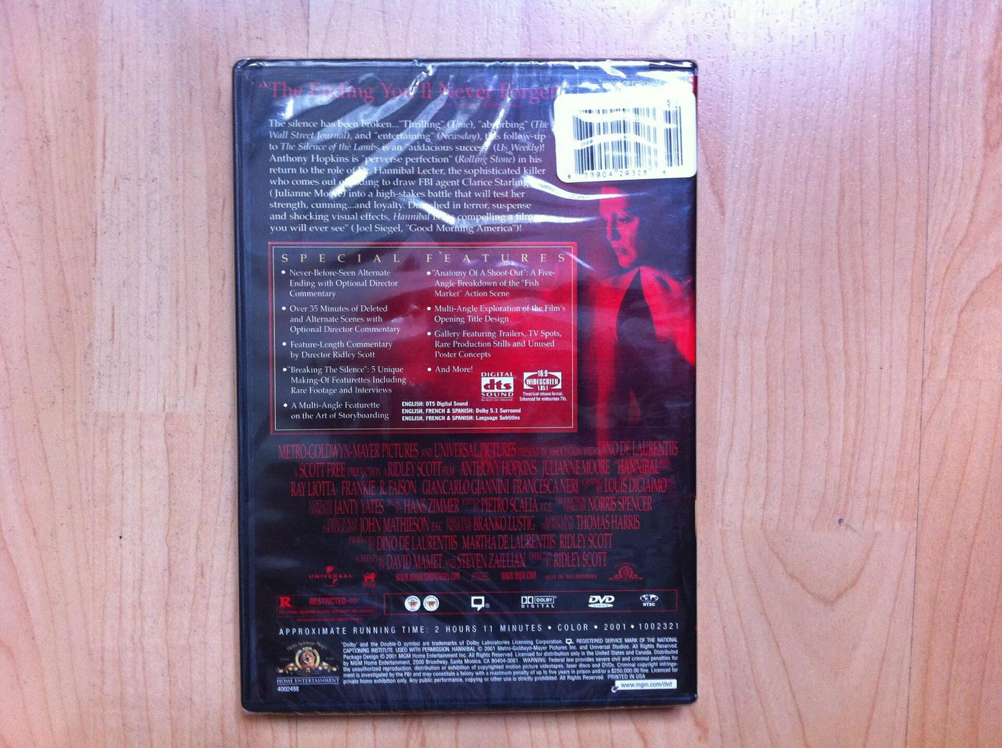 Hannibal (Widescreen) [2 disc Special Edition] [DVD] - Good