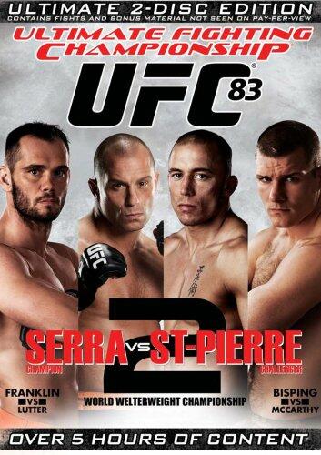 UFC 83: Serra Vs St-Pierre 2 (Ultimate 2-Disc Edition) [DVD] - Acceptable