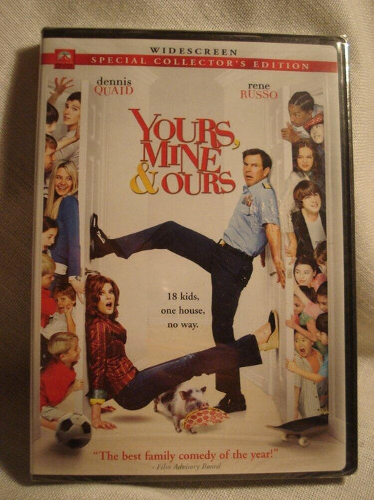 YOURS MINE & OURS Dennis Quaid; Rene Russo; Jerry O'Connell; Sean Faris; Katija Pevec; Dean Collins; Tyler Patrick Jones; Haley Ramm; Brecken Palmer; Bridger Palmer; Ty Panitz; Danielle Panabaker; Raja Gosnell; Bob Carroll Jr.; David Kidd; Madel.. - Good