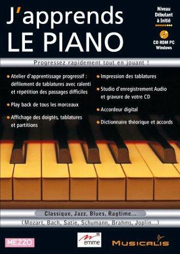 J'apprends le piano (vf - French software) - Very Good