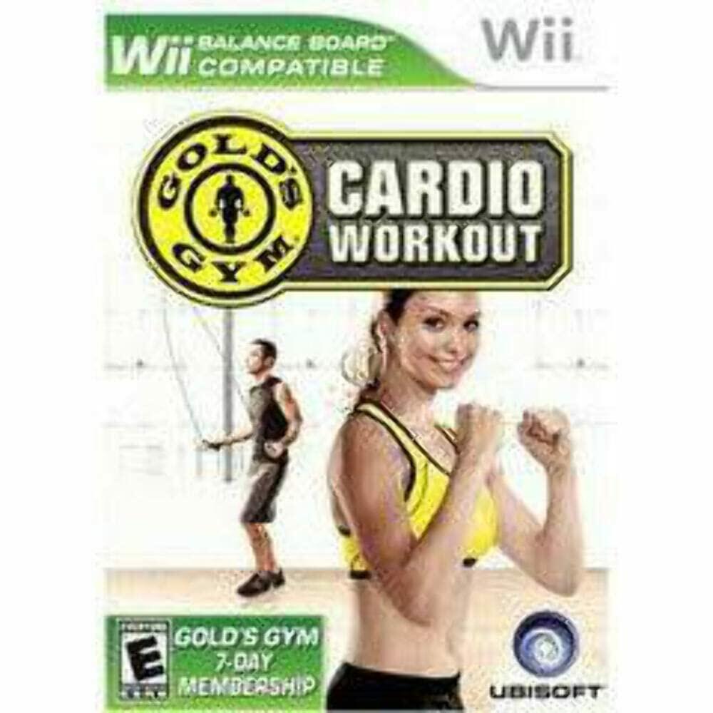 Gold's Gym Cardio Workout - Bilingual - Wii [video game] - Very Good