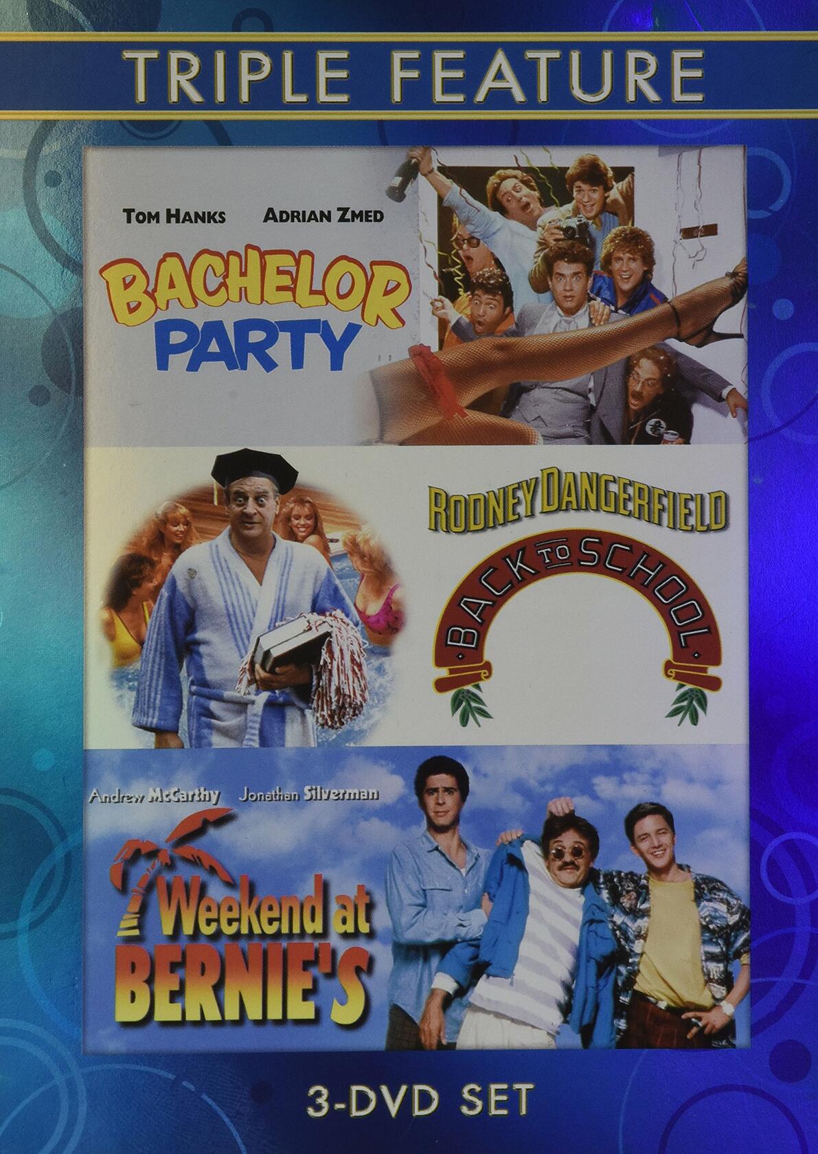 Bachelor Party / Back To School / Weekend At Bernie's (Triple Feature 3 Dvd Set) [Unknown Binding] - Very Good