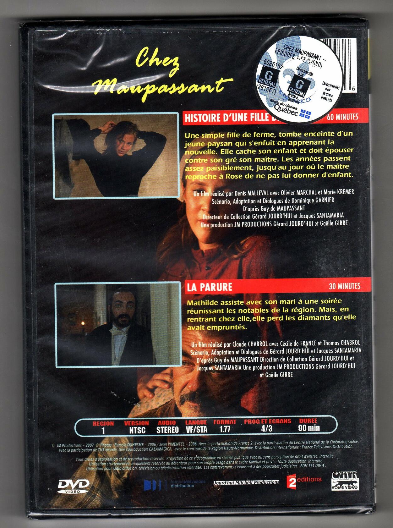 Chez Maupassant La Parure/Hist [DVD]