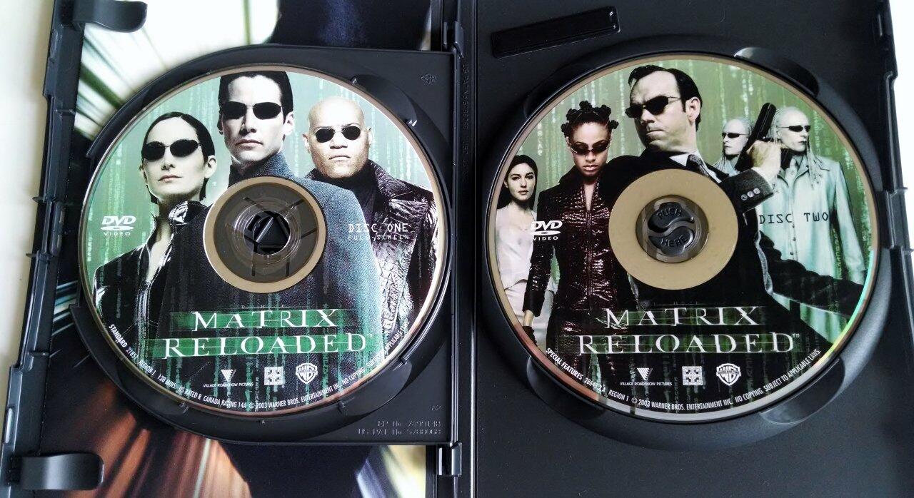 The Matrix Reloaded (Full Screen) (2 Discs) [DVD] - Very Good