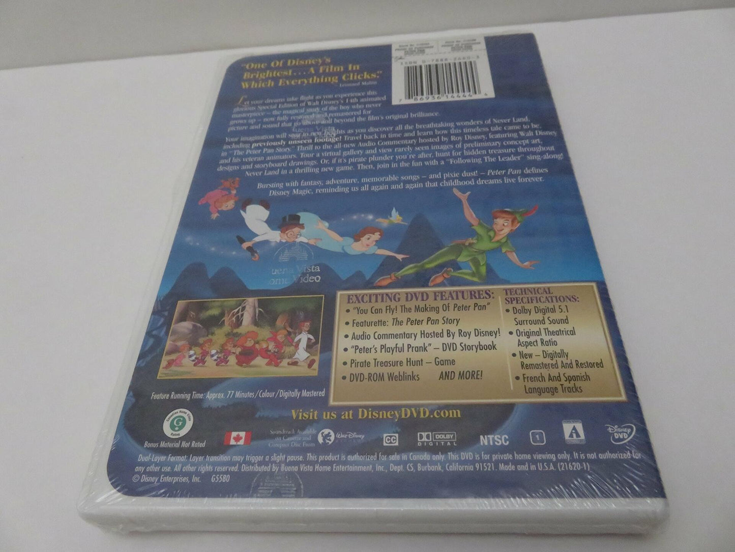 Peter Pan [DVD] - Good
