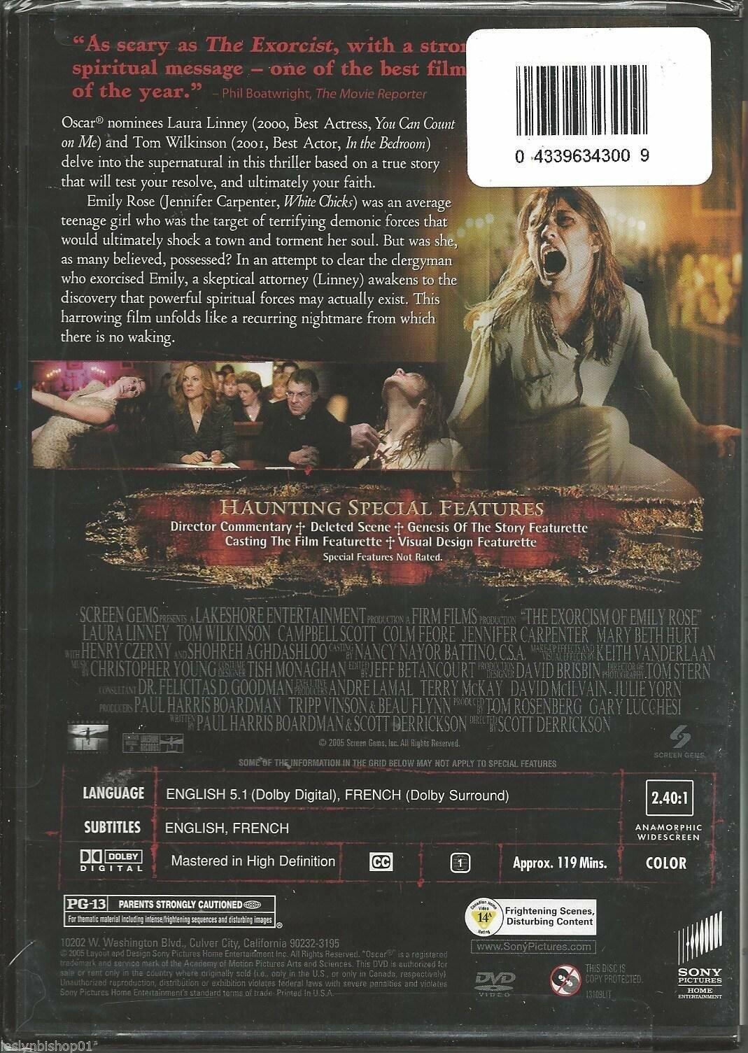 The Exorcism of Emily Rose (Special Edition, Rated) (Bilingual) [DVD] - Good