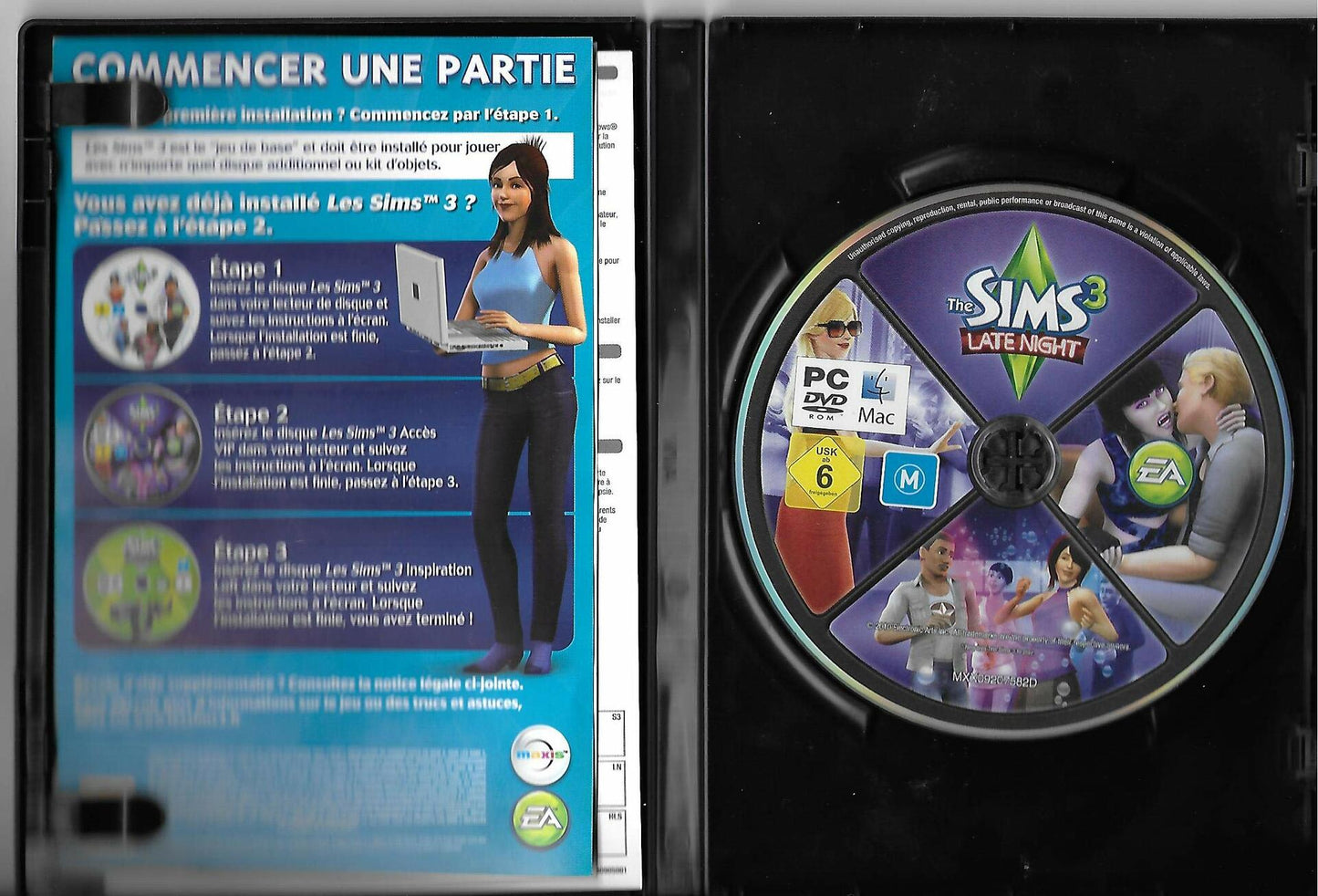 Les Sims 3 Starter Bundle (Jeu de base + acces vip + inspiration loft) [video game] - Very Good