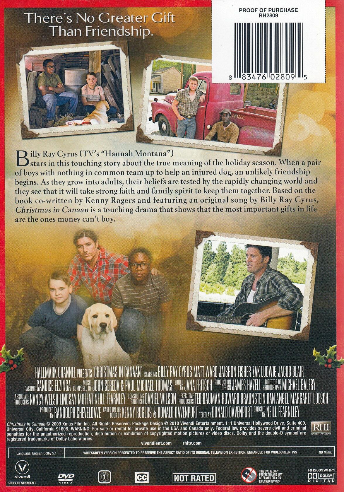 Christmas in Canaan (Hallmark);Hallmark Channel [DVD] - Very Good