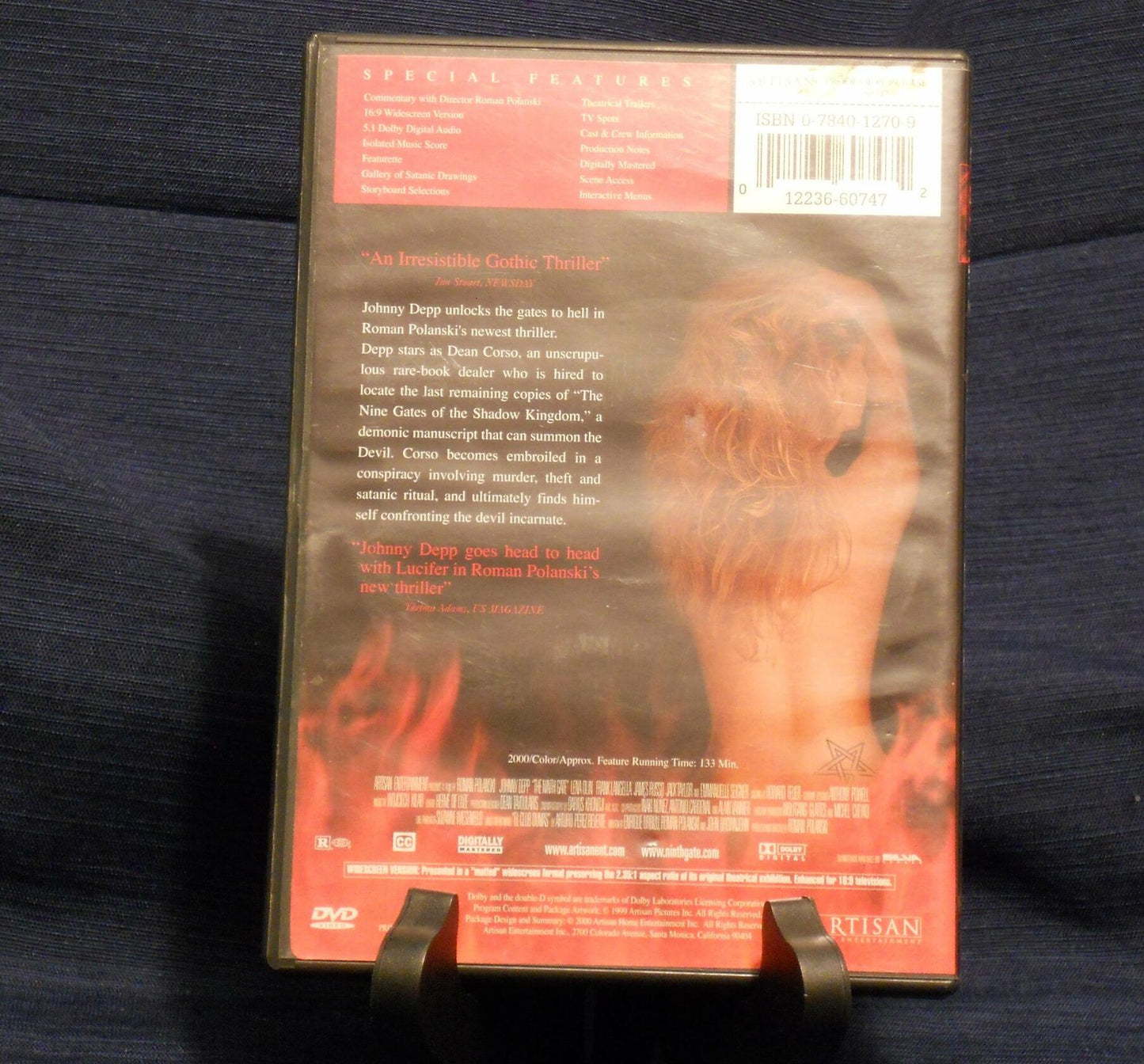 Ninth Gate (Widescreen) [DVD]