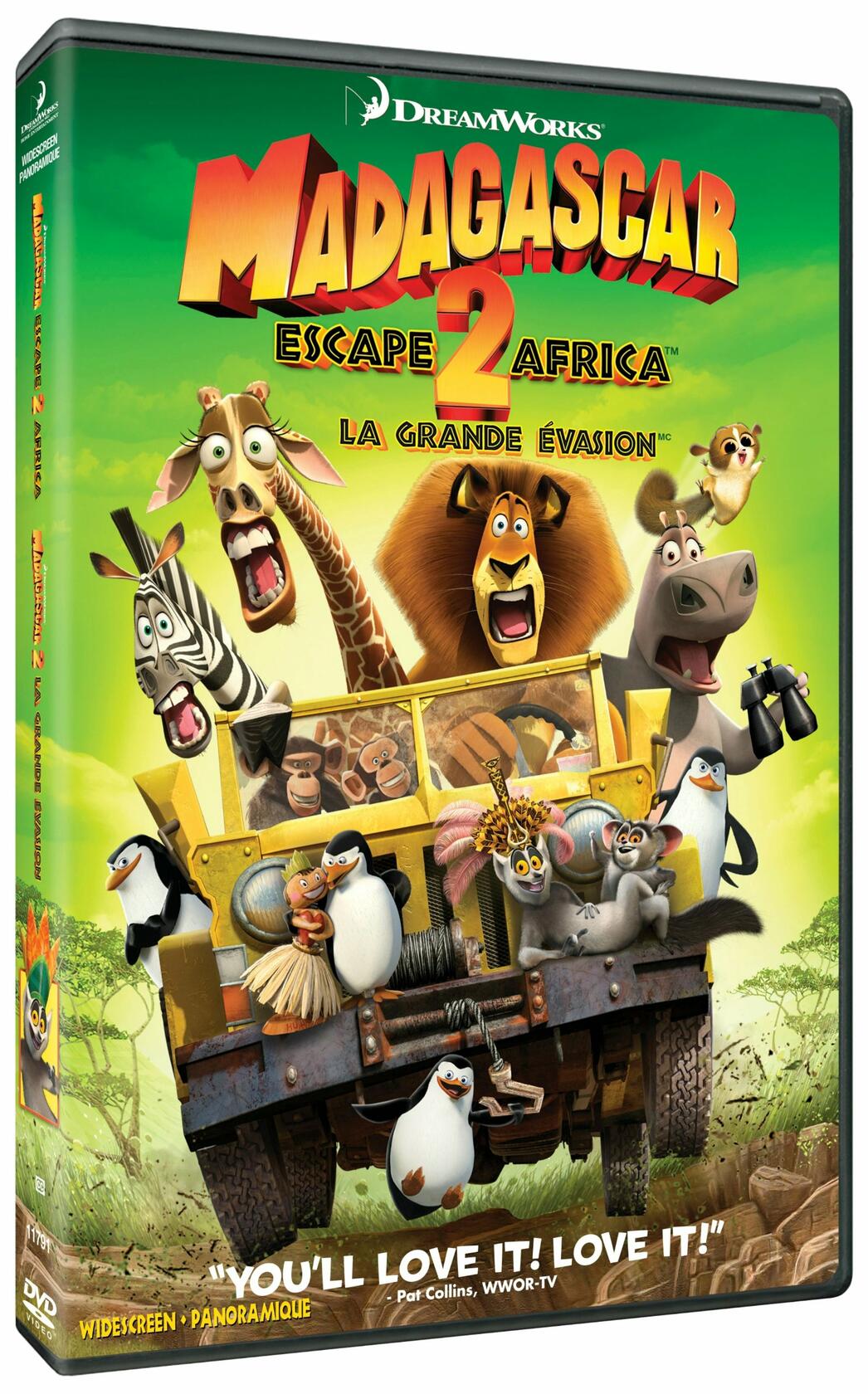 Madagascar: Escape 2 Africa (Widescreen) [DVD] - Very Good