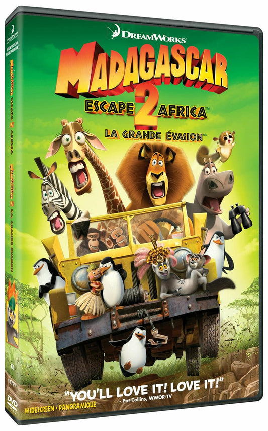 Madagascar: Escape 2 Africa (Widescreen) [DVD] - Very Good