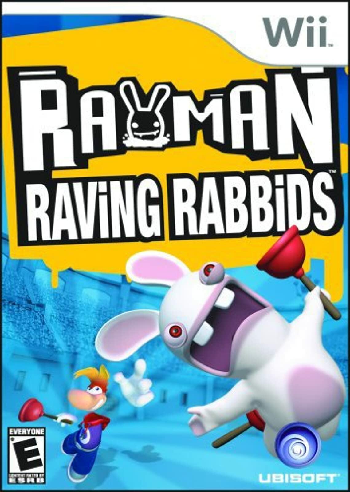 Rayman Raving Rabbids - Wii [video game] - Very Good