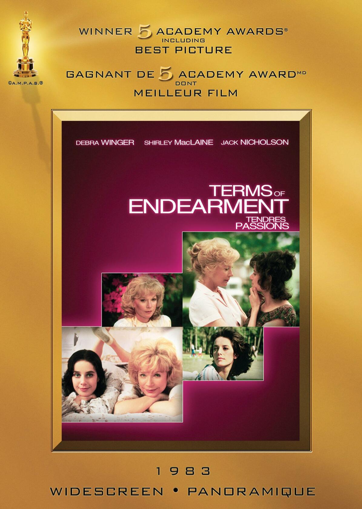 Terms of Endearment / Tendres passions (Bilingual) [DVD] - Very Good
