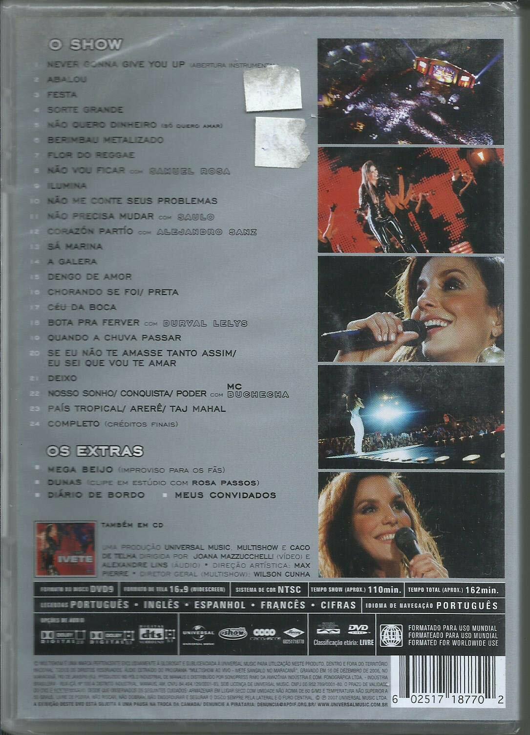 Ao Vivo No Maracana [Import] [DVD] - Very Good