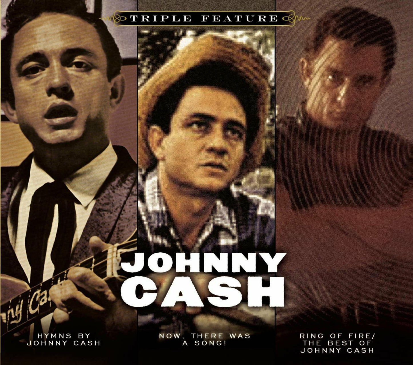 Johnny Cash - Triple Feature [Audio CD] Cash, Johnny - Good