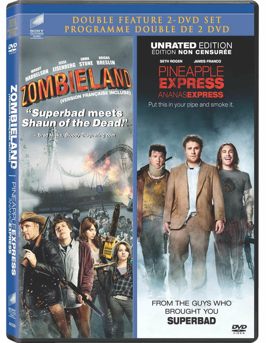 Pineapple Express / Zombieland - Set Bilingual [DVD] - Good