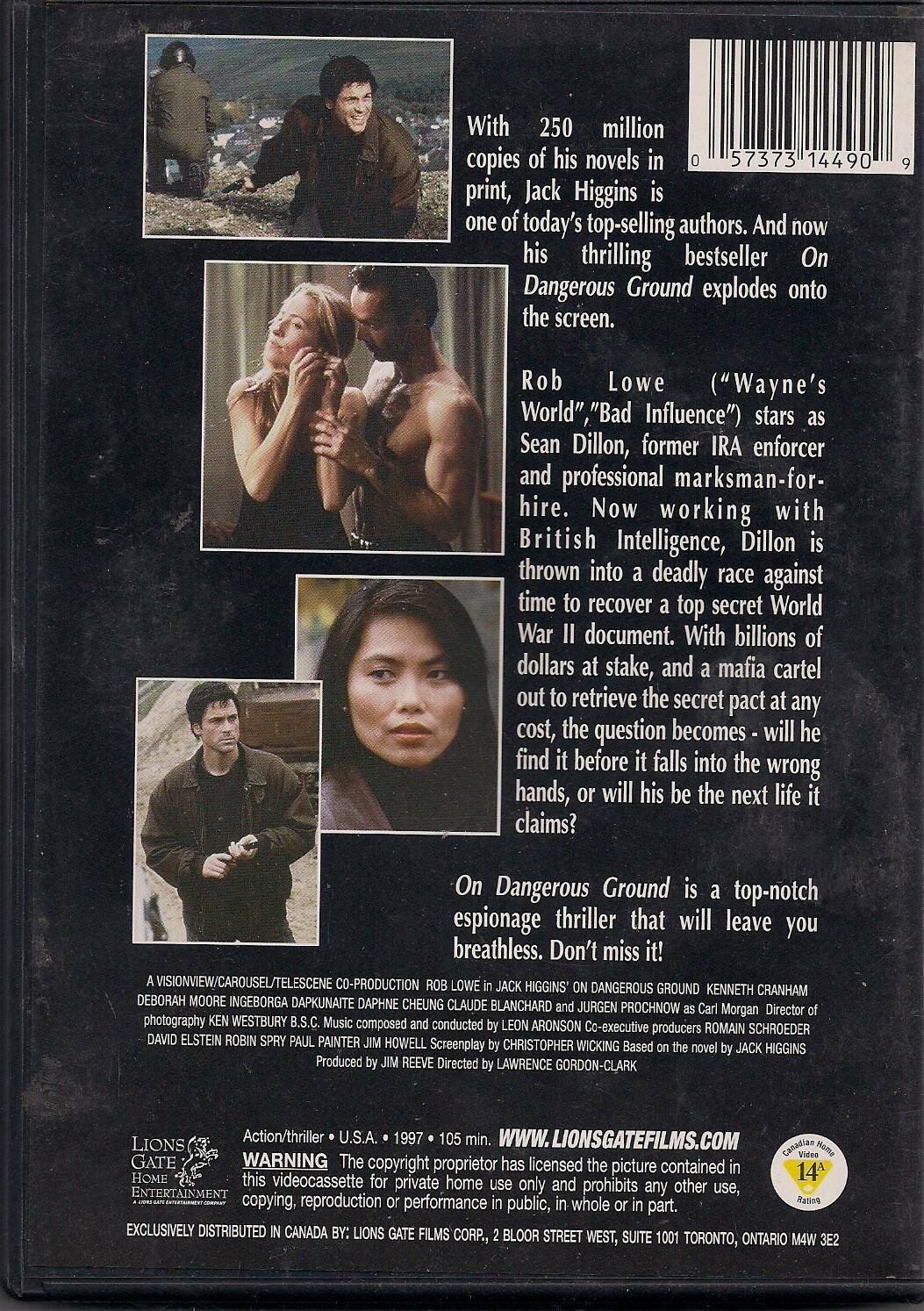 On Dangerous Ground [DVD] - Very Good