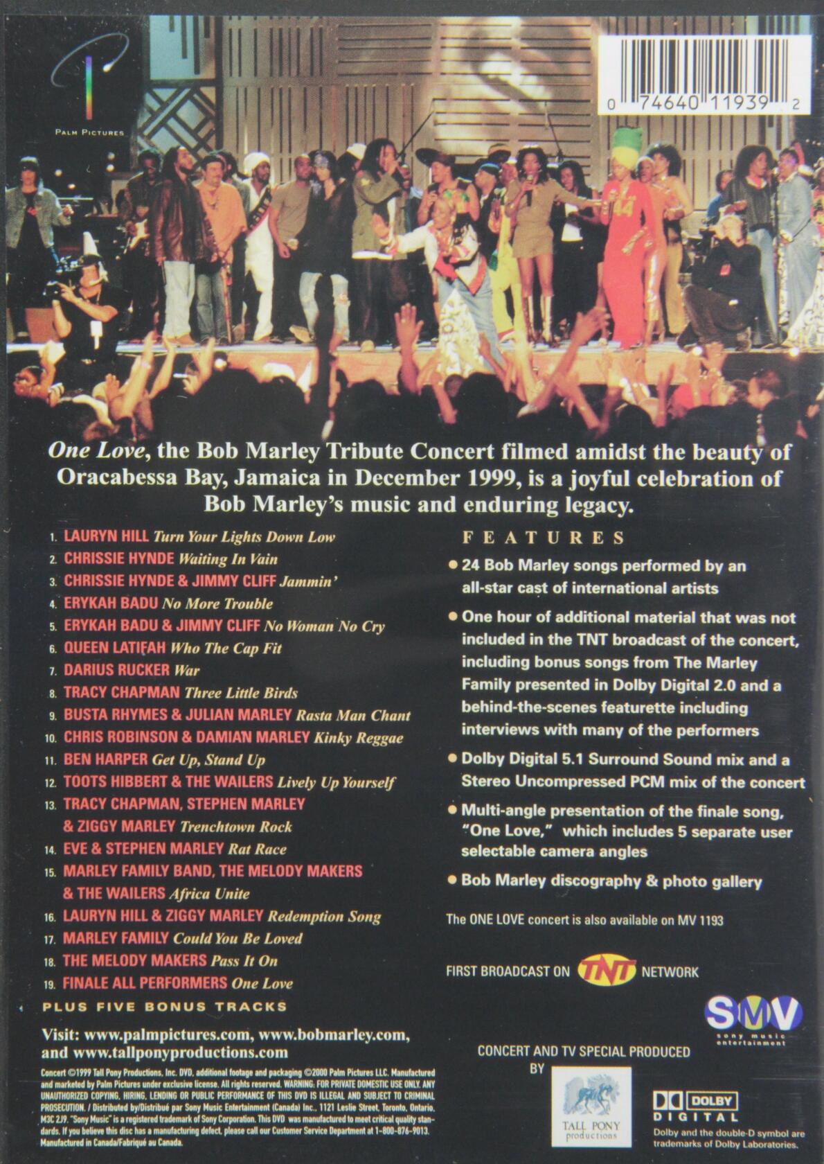 Various - Bob Marley Tribute [DVD] - Very Good