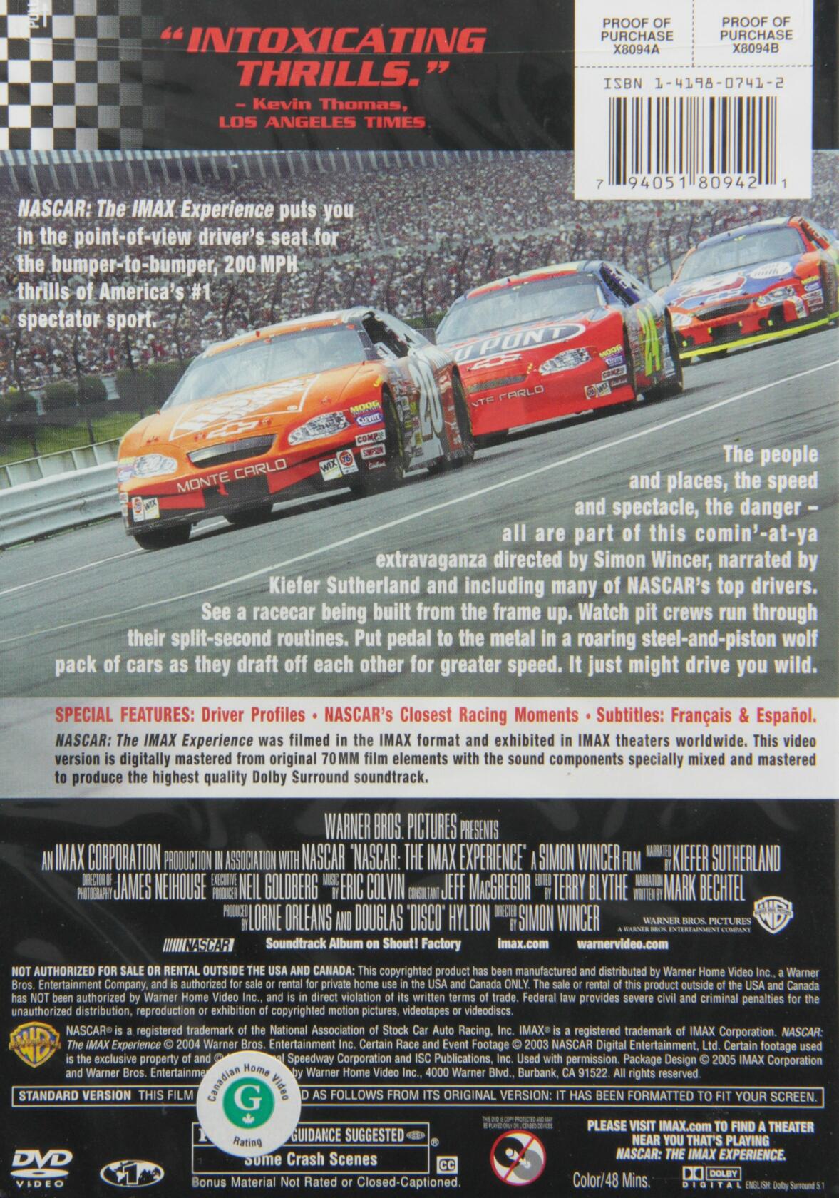 NASCAR: The IMAX Experience [DVD]