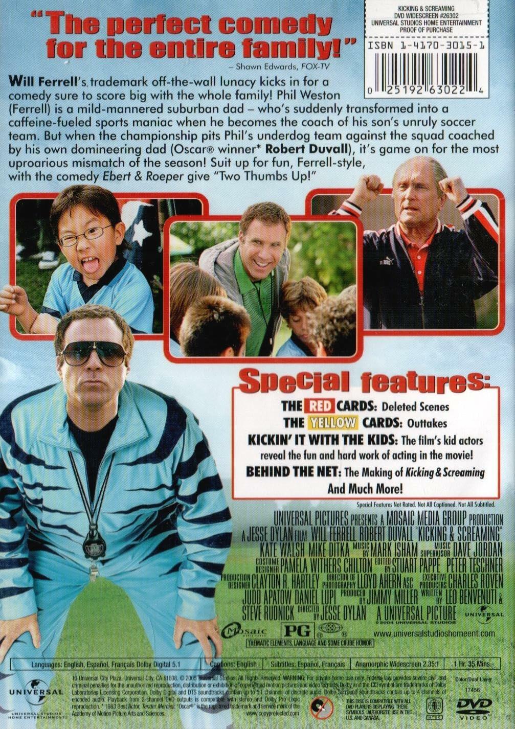 Kicking and Screaming (Widescreen) [DVD] - Good
