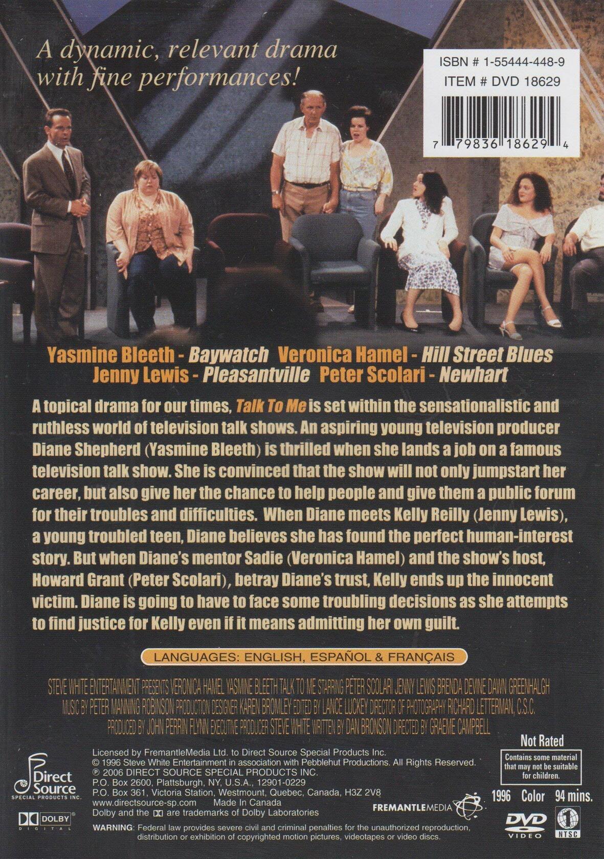 Talk To Me (Bilingual) [DVD]
