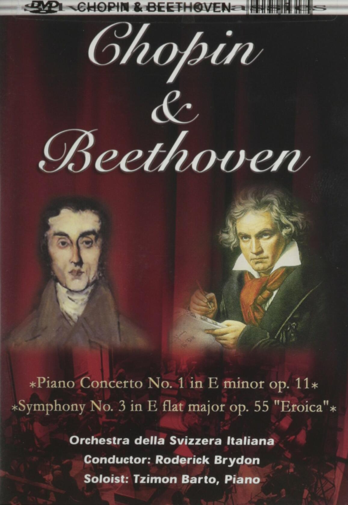 Chopin Piano Concerto No.1 (W.Tzimon Barto Piano). Beethoven Symphony No.3. (Swiss-Italian Radio [DVD] - Very Good