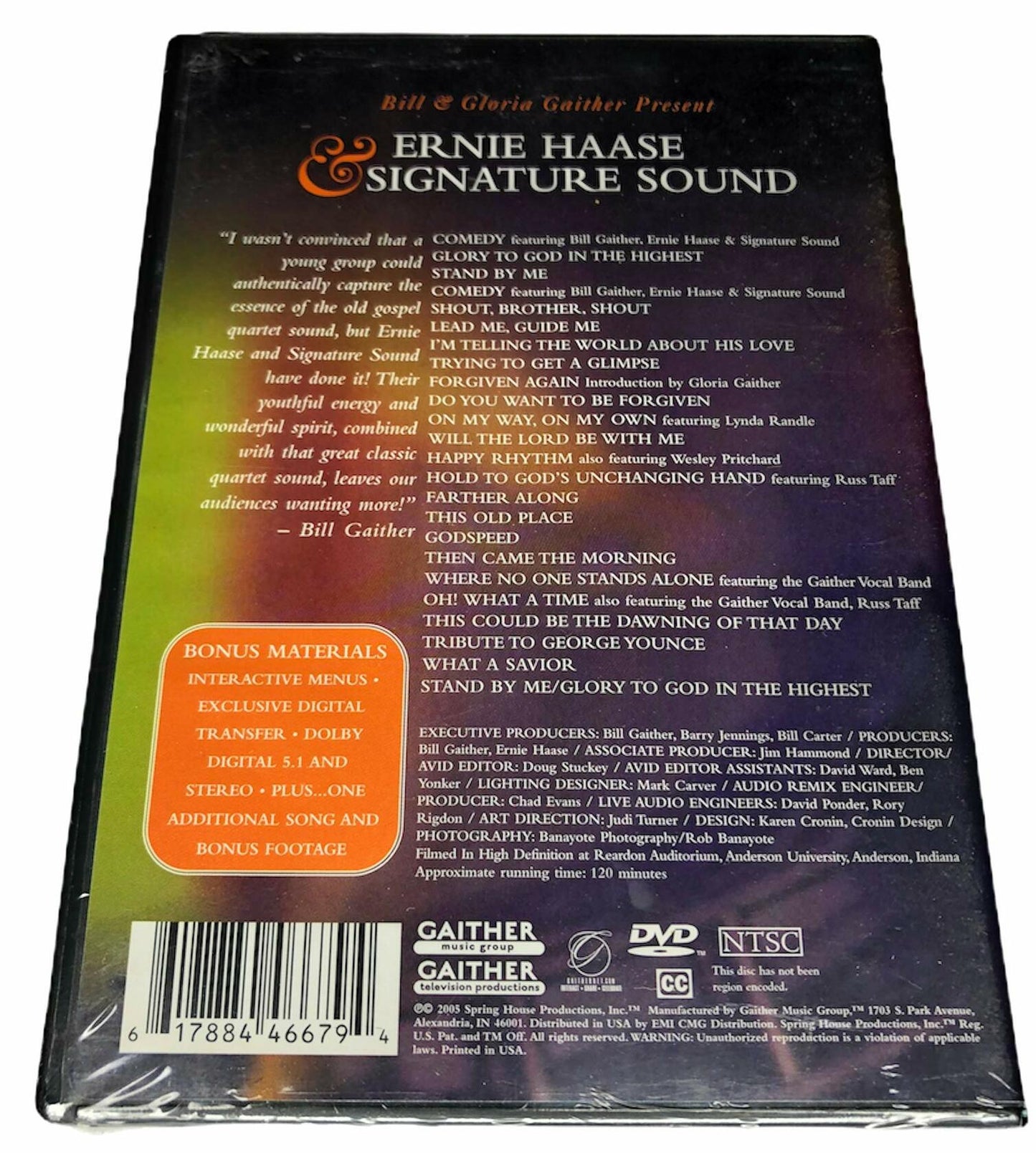 Ernie Haase and Signature Sound [DVD] - Very Good
