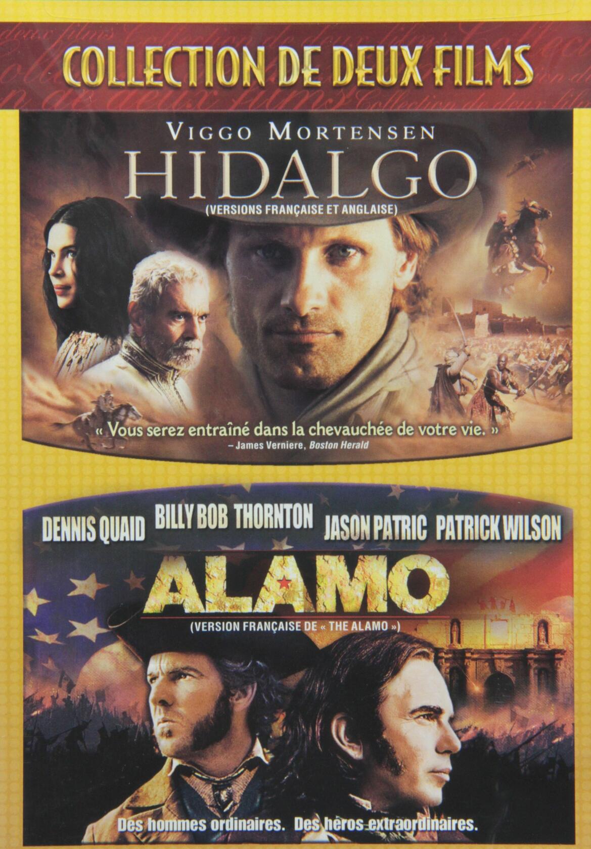 The Alamo/Hidalgo DVD 2-Pack (Bilingual) [DVD] - Very Good