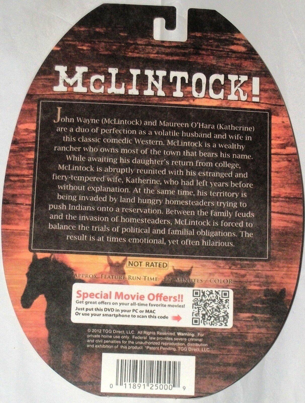 McLintock! (Widescreen) (Authentic Collector's Edition) [DVD] - Very Good