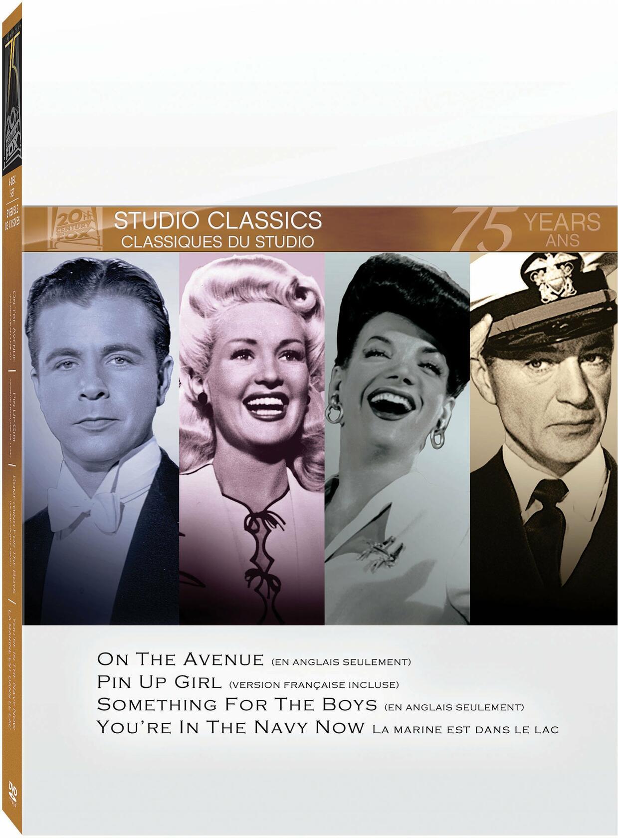 On The Avenue/Something For The Boys/Pin Up Girl/You'Re In The Navy Now [DVD] - Very Good