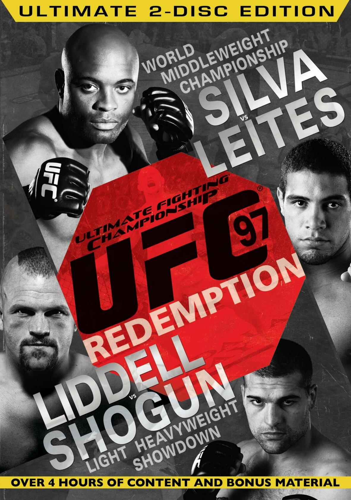 UFC 97 Redemption: Silva vs Leites (Ultimate 2-Disc Edition) [DVD] - Very Good