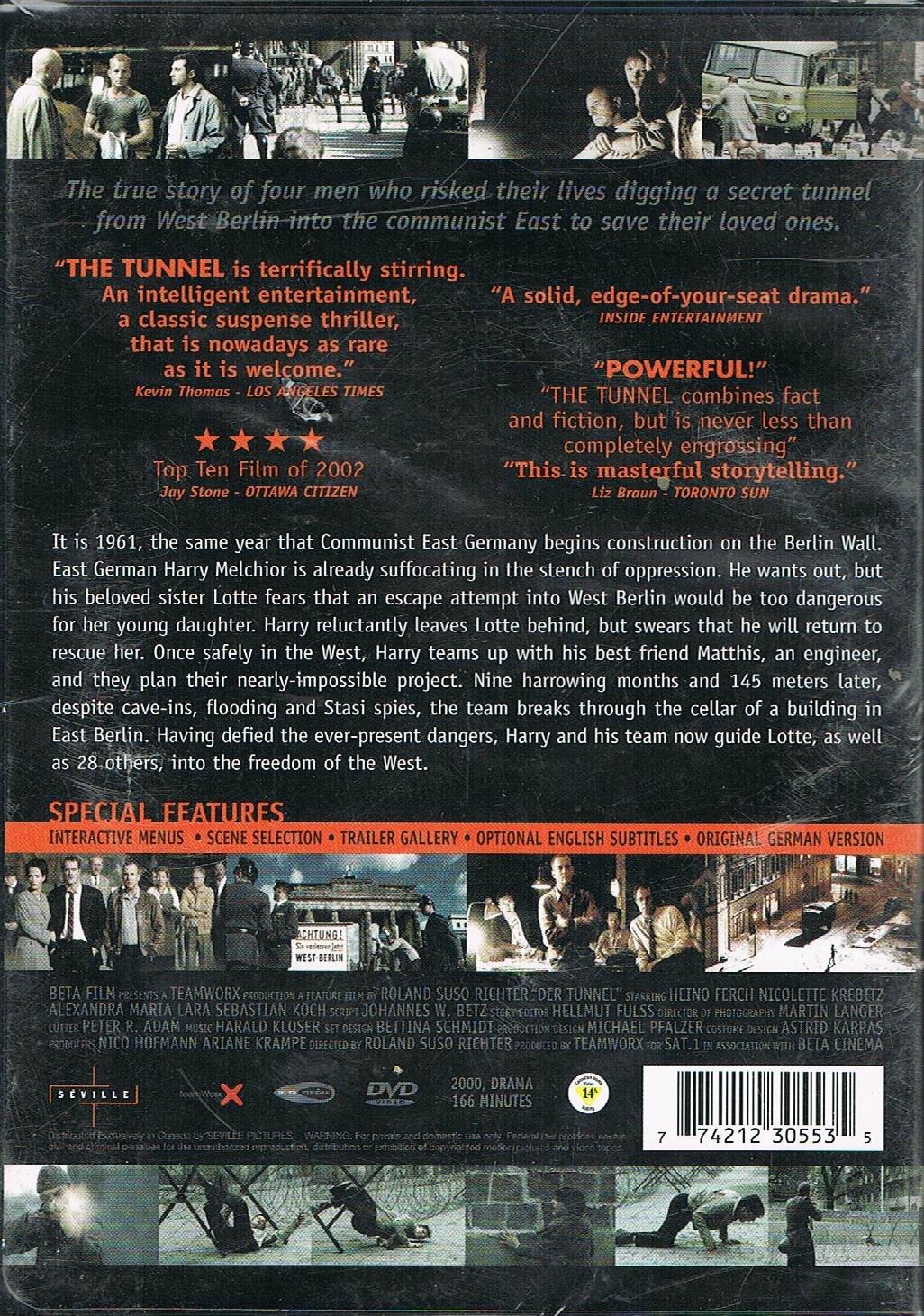 The Tunnel [DVD] - Very Good