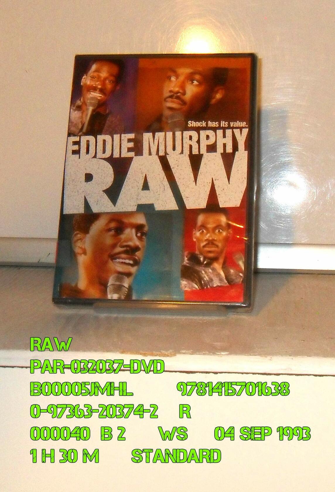 Eddie Murphy: Raw [DVD] Eddie Murphy - Very Good