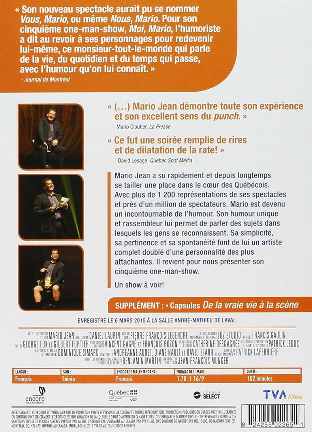 Moi Mario [DVD]