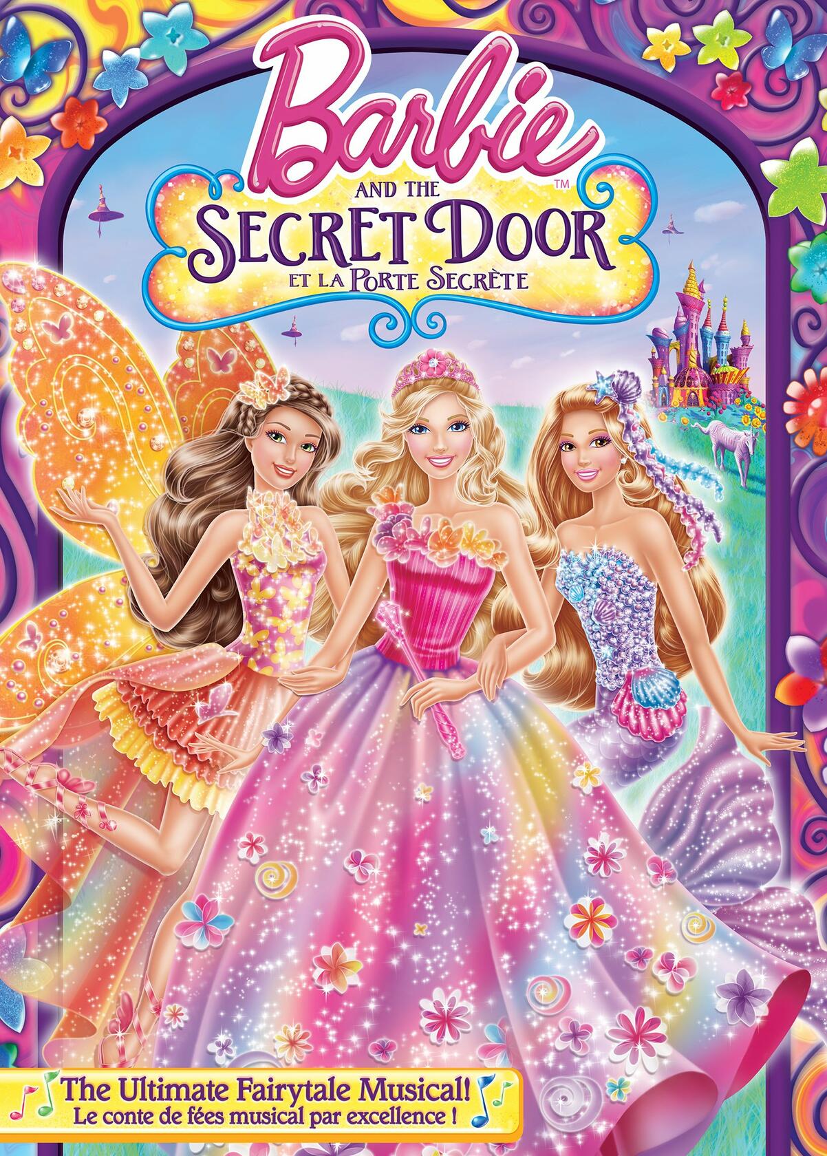 Barbie and the Secret Door (Bilingual) [DVD] - Very Good
