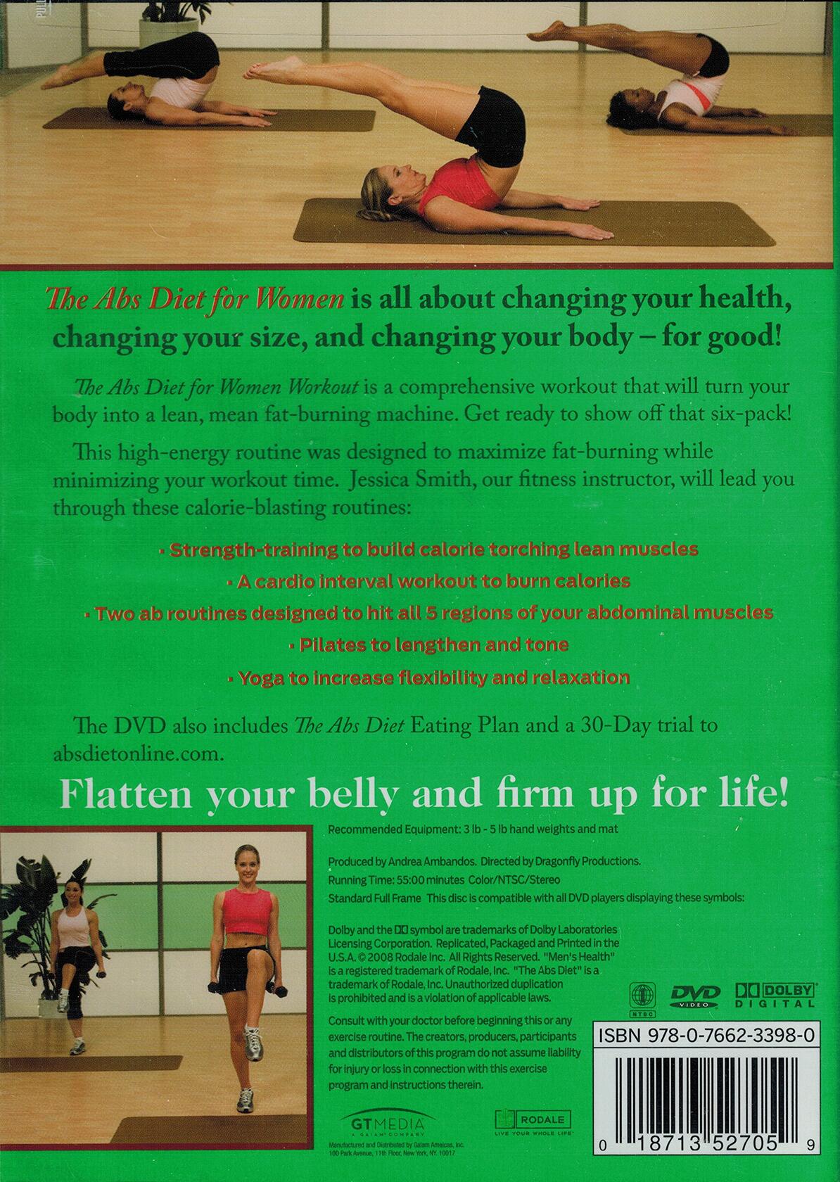 The Abs Diet for Women Workout [Import] [DVD] - Very Good