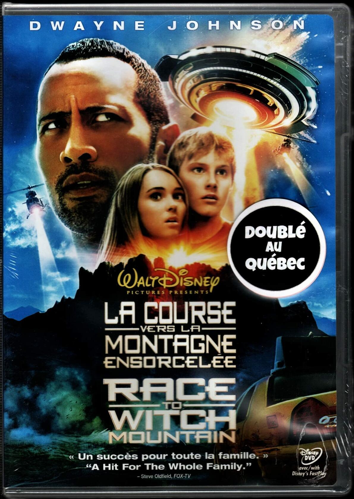 La Course vers la Montagne Ensorcelée (English/French) 2009 (Widescreen) Doublé au Québec (Cover Bilingue)