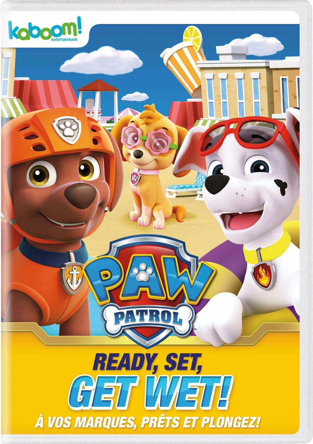 PAW Patrol: Ready, Set, Get Wet! (Bilingual) [DVD] - Very Good