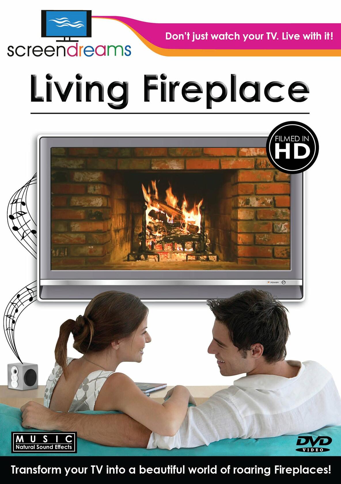Living Fireplace [Import] [DVD] - Very Good