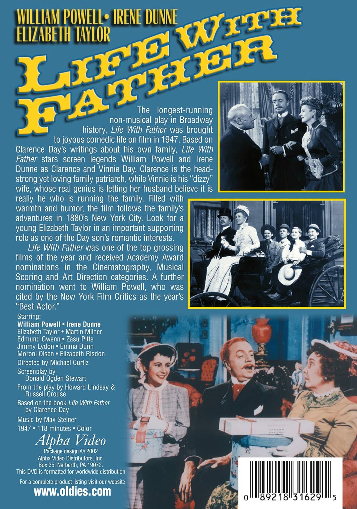Life With Father [DVD]