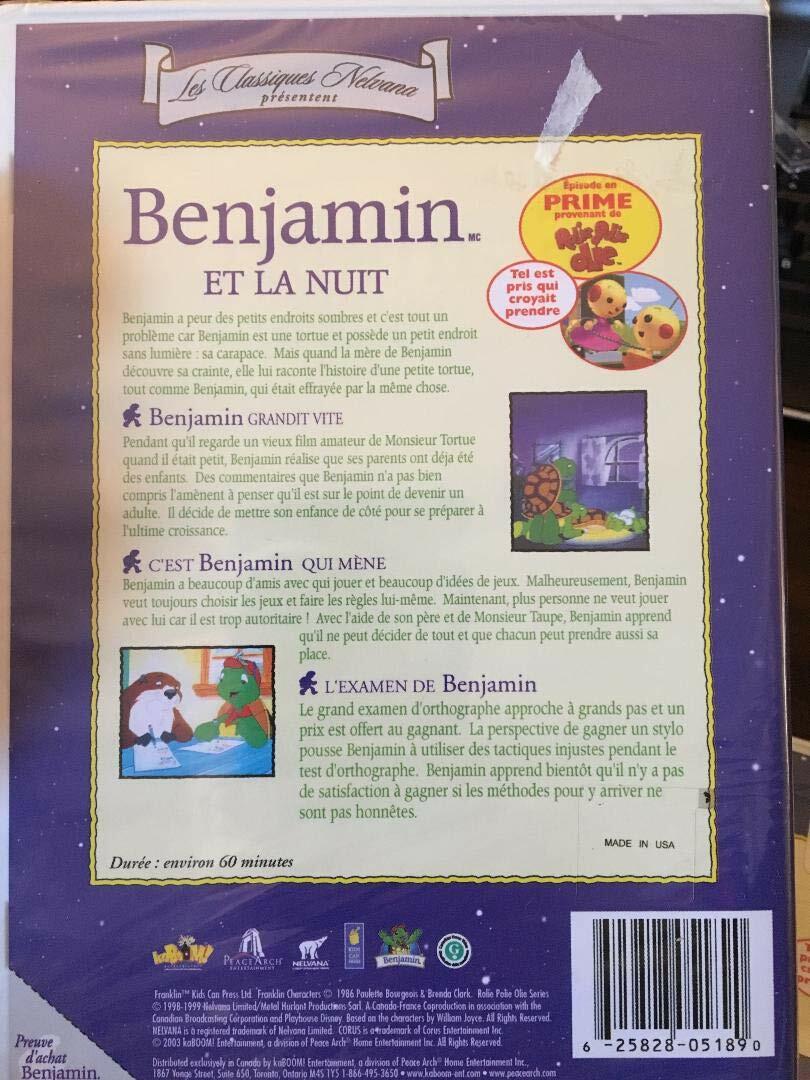 Benjamin et la nuit [DVD]