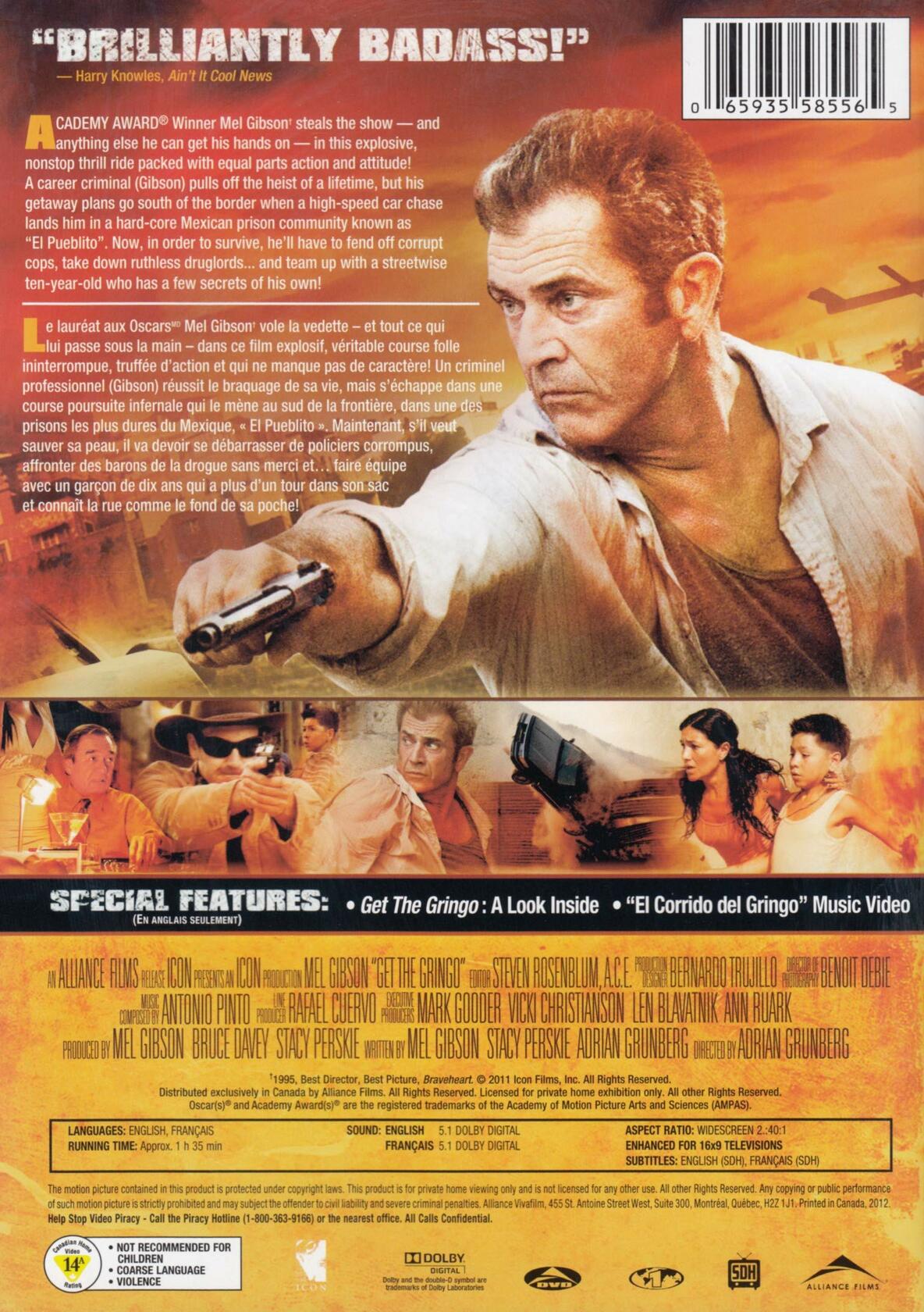 Get the Gringo [DVD] - Very Good