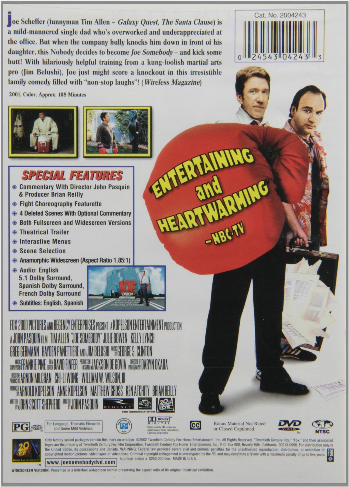 Joe Somebody (Quebec Version - English/French) [DVD] - Very Good