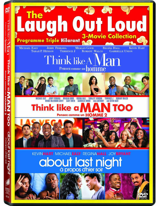 About Last Night (2014)/ Think Like a Man / Think Like a Man 2 (3 Discs) (Multi Feature) Bilingual [DVD] - Very Good