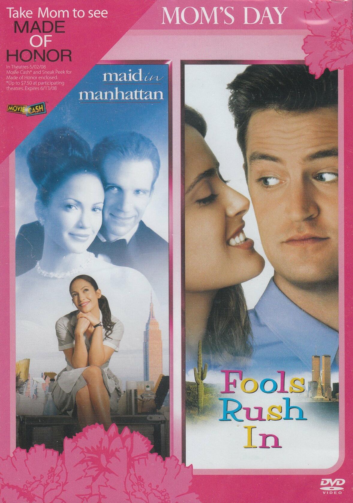 Maid in Manhattan / Fools Rush In (Mom's Day) [Unknown Binding] - Very Good