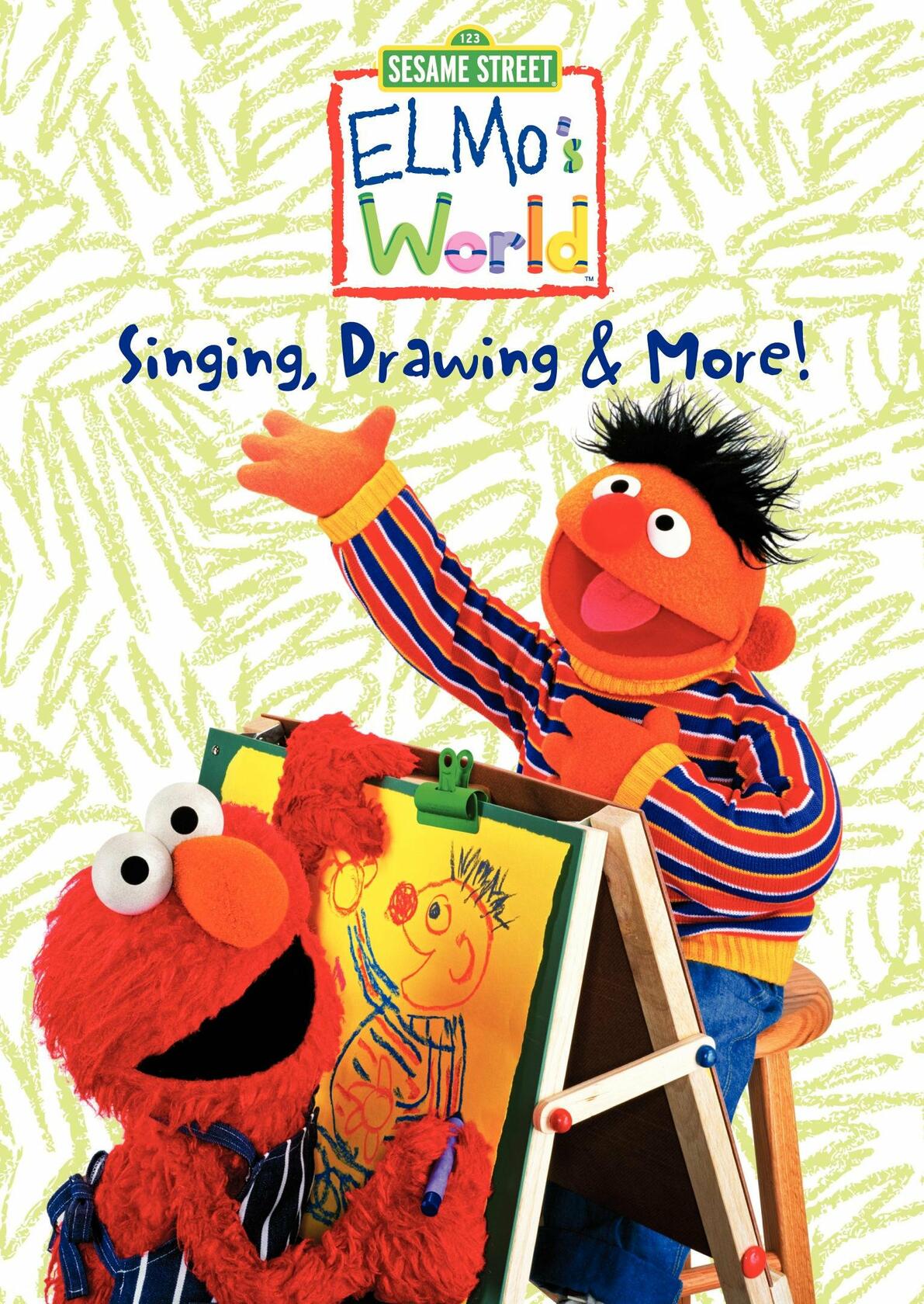 Sesame Street: Elmo'S World: Singing, Drawing, And More! [DVD] - Very Good