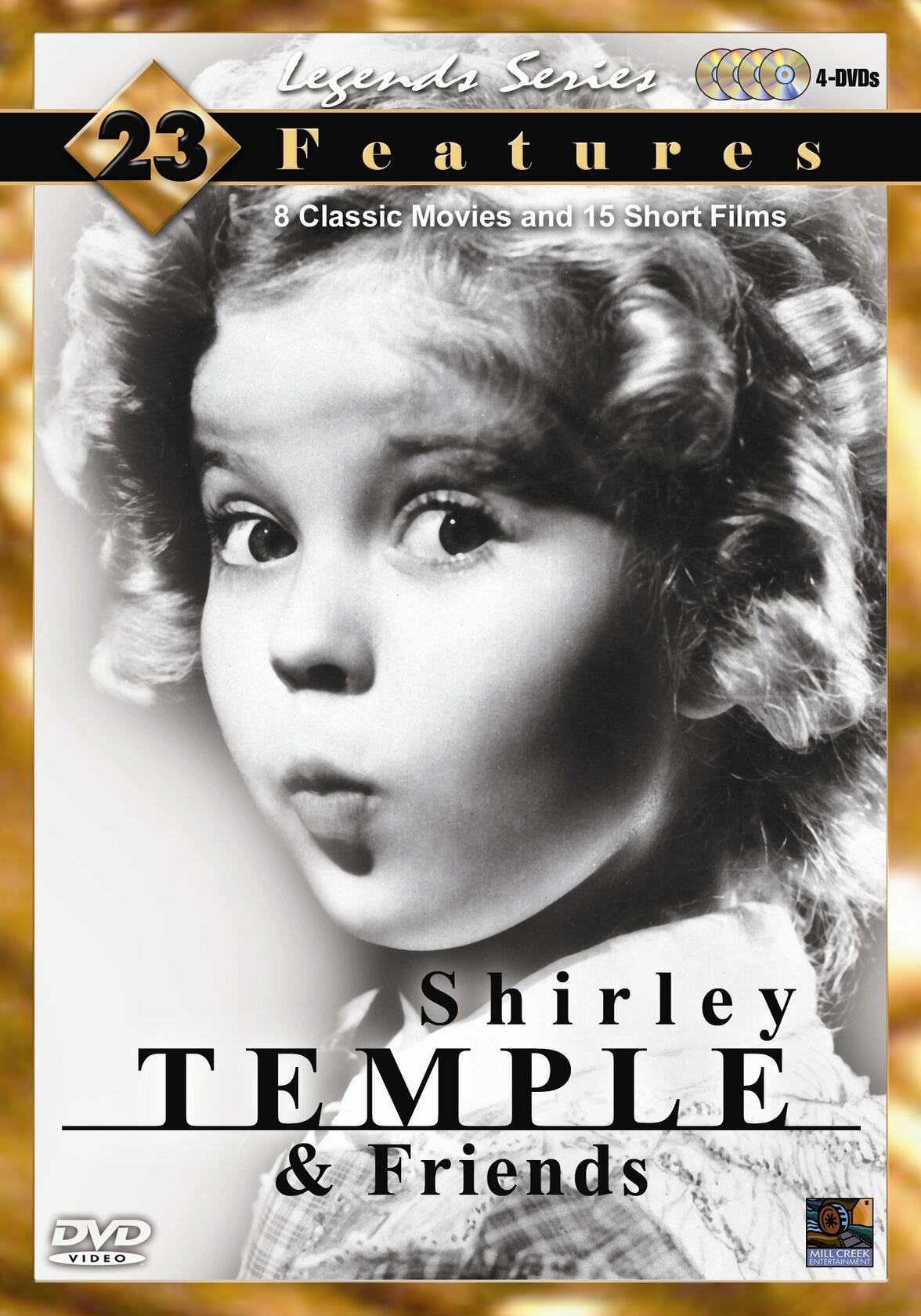 Shirley Temple & Friends [DVD] - Very Good