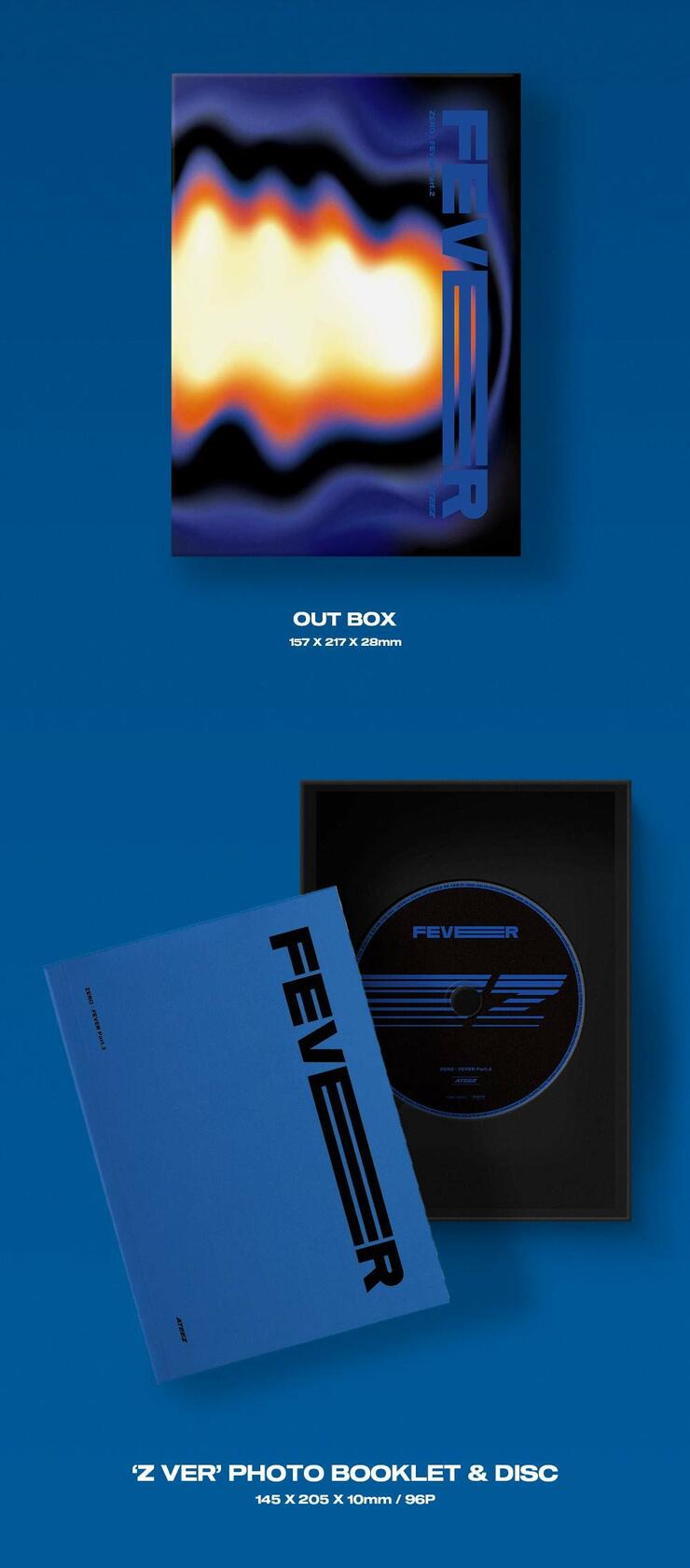 Zero: Fever Part 2 [Audio CD] ATEEZ - Very Good