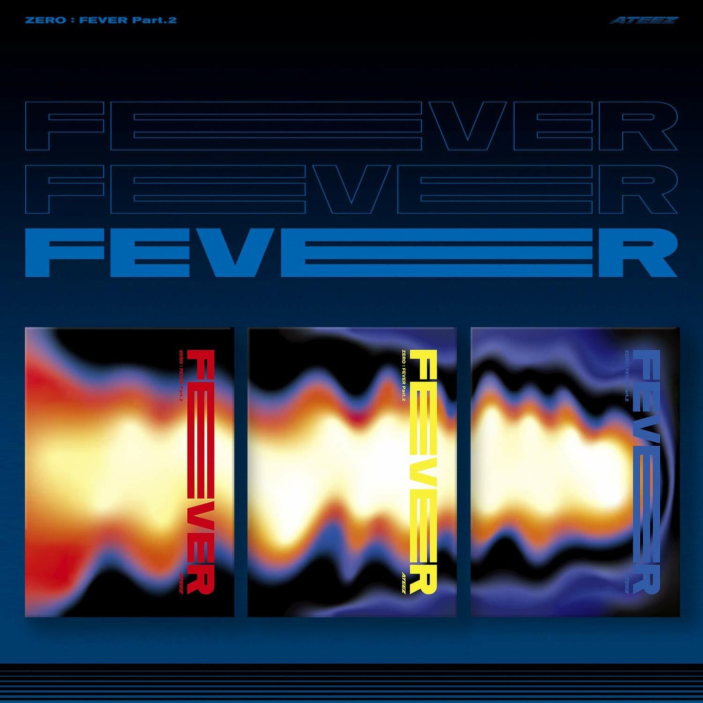 Zero: Fever Part 2 [Audio CD] ATEEZ - Very Good